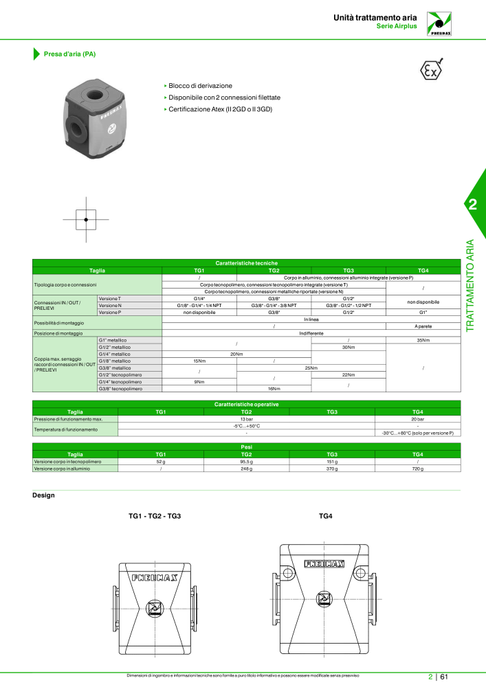 Pneumax - Catalogo Principale NO.: 21222 - Page 611