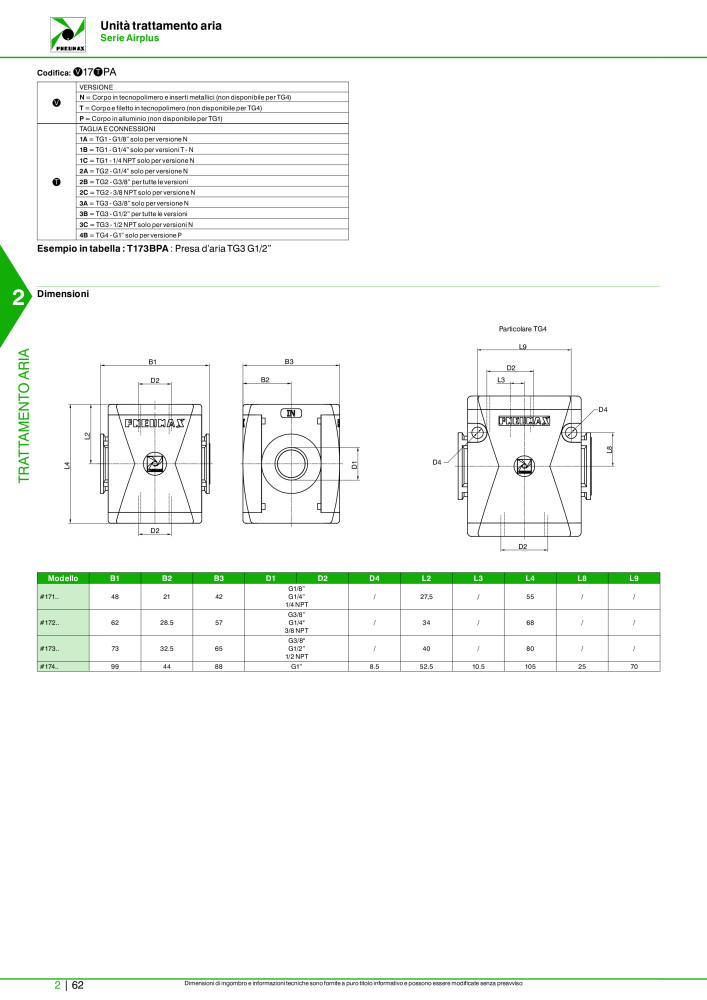 Pneumax - Catalogo Principale NO.: 21222 - Page 612