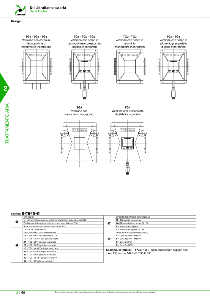 Pneumax - Catalogo Principale Nº: 21222 - Página 616