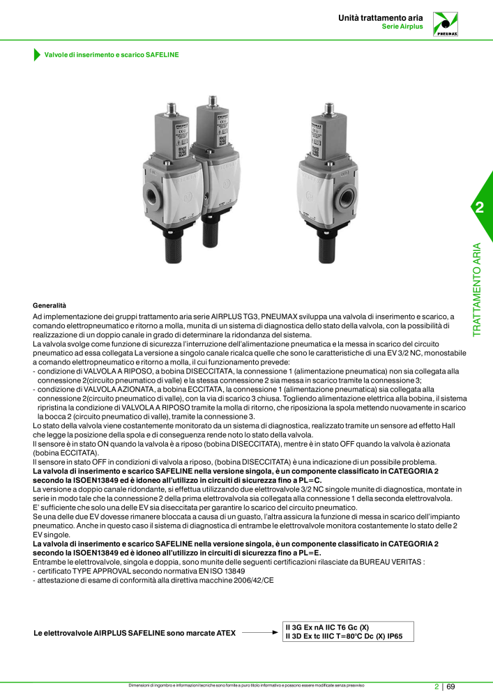 Pneumax - Catalogo Principale NO.: 21222 - Page 619