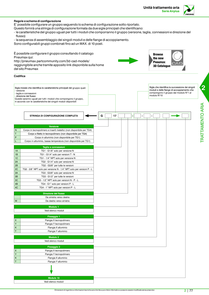 Pneumax - Catalogo Principale Nº: 21222 - Página 627
