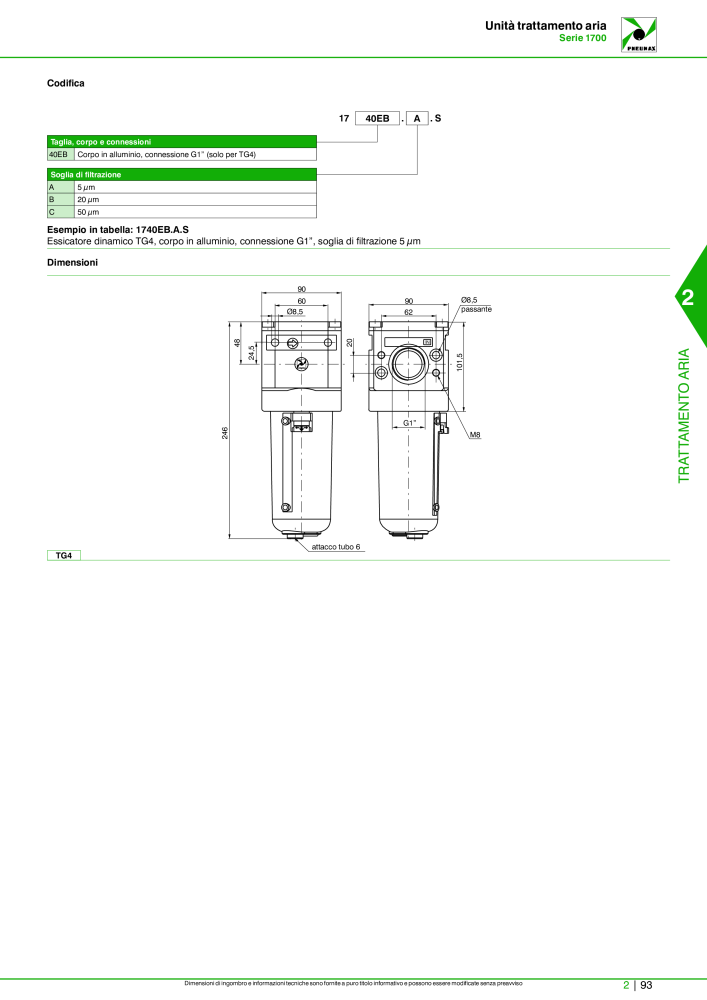 Pneumax - Catalogo Principale Nº: 21222 - Página 643