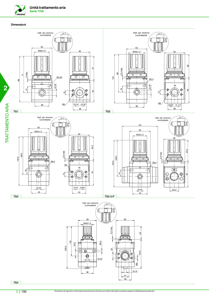 Pneumax - Catalogo Principale Nb. : 21222 - Page 650