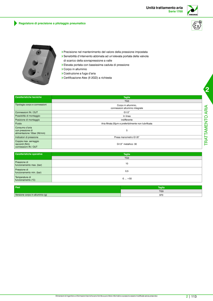 Pneumax - Catalogo Principale NO.: 21222 - Page 663