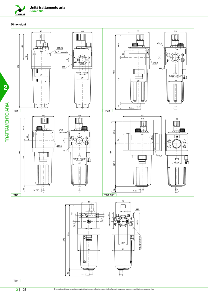 Pneumax - Catalogo Principale Nº: 21222 - Página 676