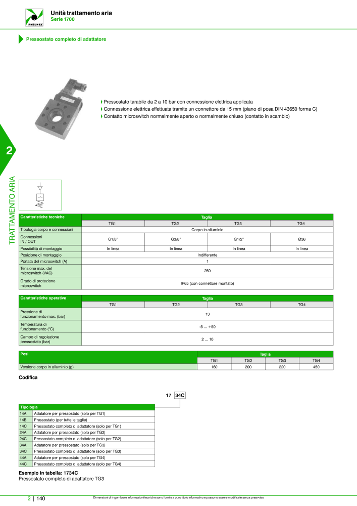 Pneumax - Catalogo Principale Nº: 21222 - Página 690