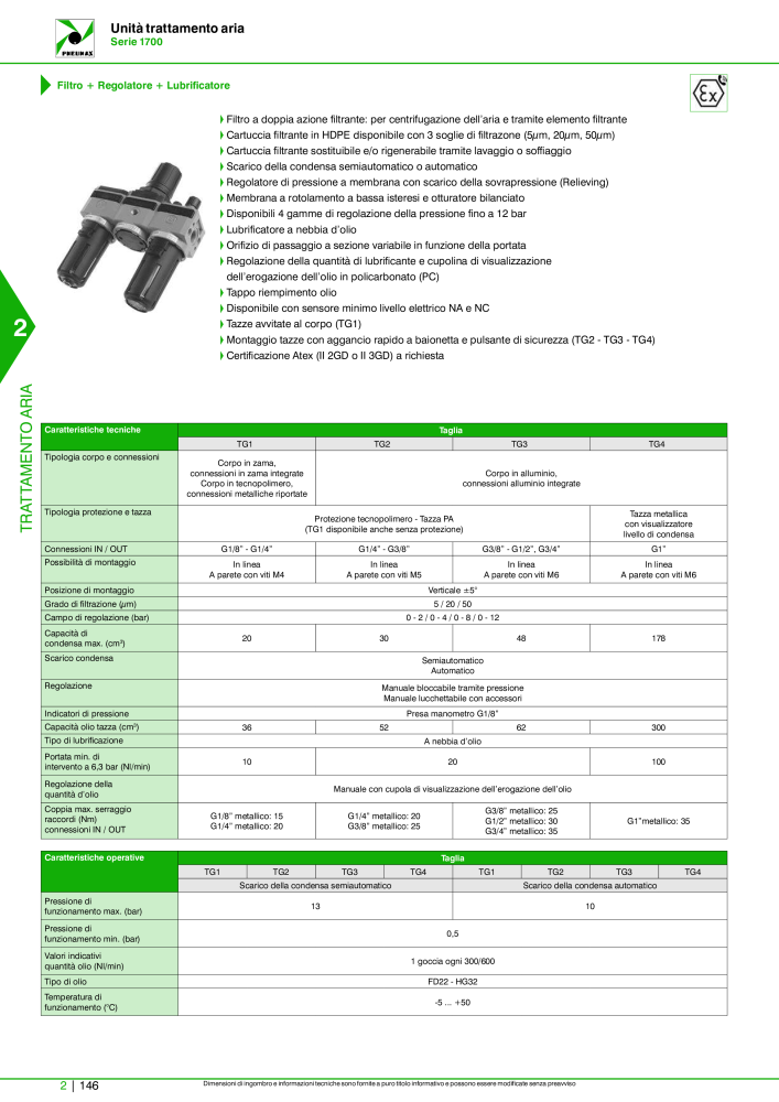 Pneumax - Catalogo Principale Nº: 21222 - Página 696