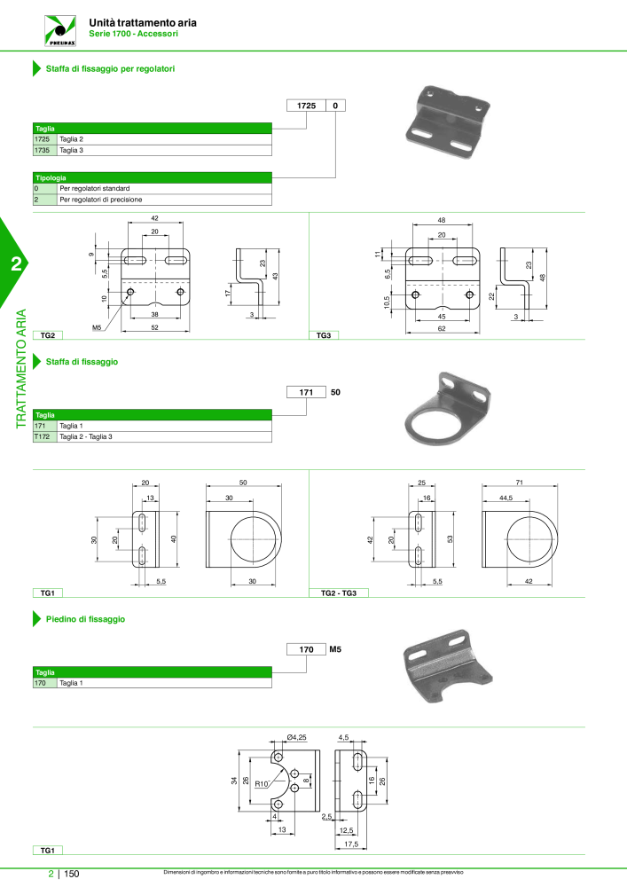 Pneumax - Catalogo Principale NO.: 21222 - Page 700