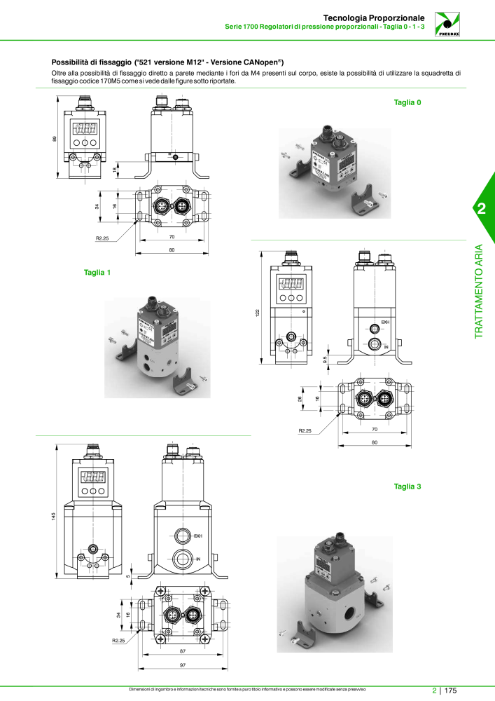 Pneumax - Catalogo Principale NO.: 21222 - Page 725