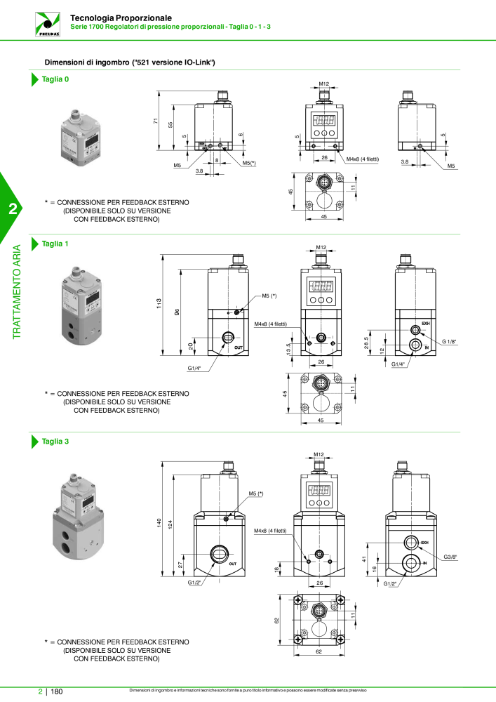 Pneumax - Catalogo Principale NO.: 21222 - Page 730