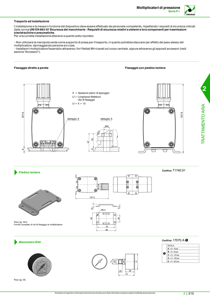 Pneumax - Catalogo Principale Nº: 21222 - Página 765