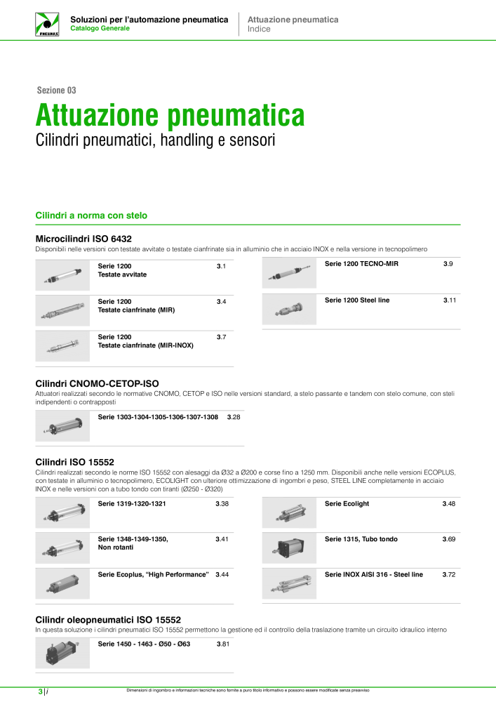 Pneumax - Catalogo Principale NO.: 21222 - Page 766