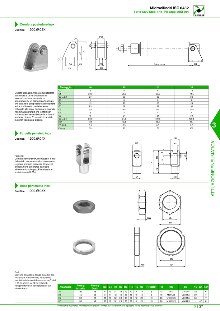 Pneumax - Catalogo Principale NO.: 21222 - Page 797