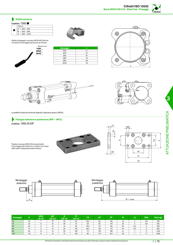 Pneumax - Catalogo Principale Nº: 21222 - Página 845