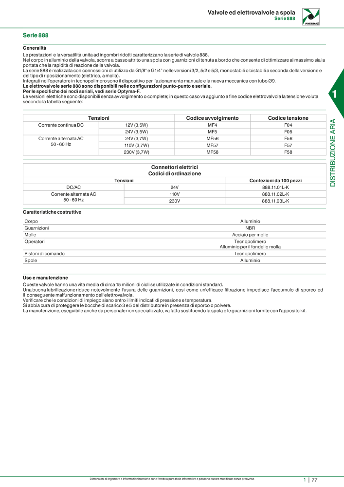 Pneumax - Catalogo Principale n.: 21222 - Pagina 97