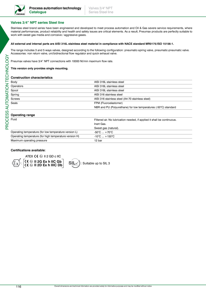 Pneumax - Process Automation Č. 21224 - Strana 118