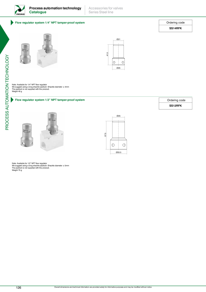 Pneumax - Process Automation NO.: 21224 - Page 128