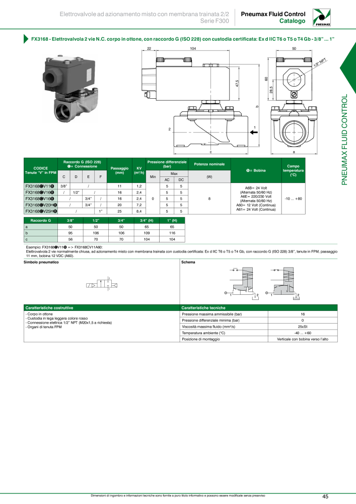 Pneumax - Controllo del fluido Nº: 21226 - Página 47
