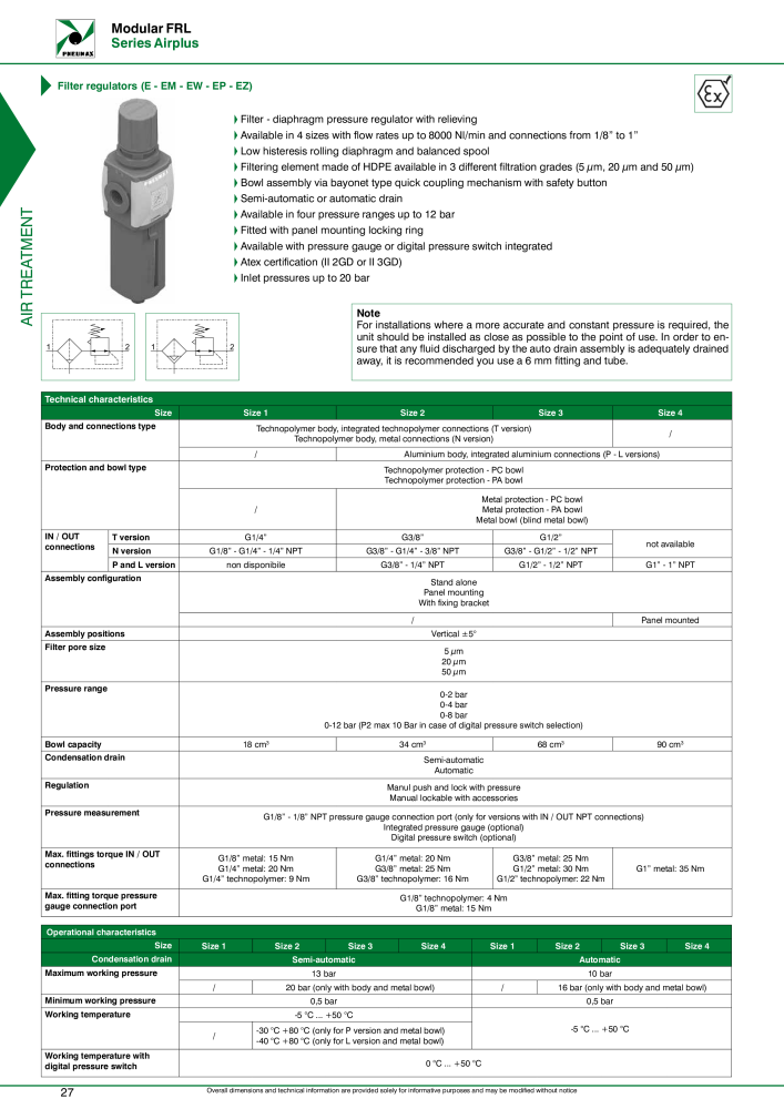 Pneumax - Compressed air treatment NO.: 21228 - Page 30