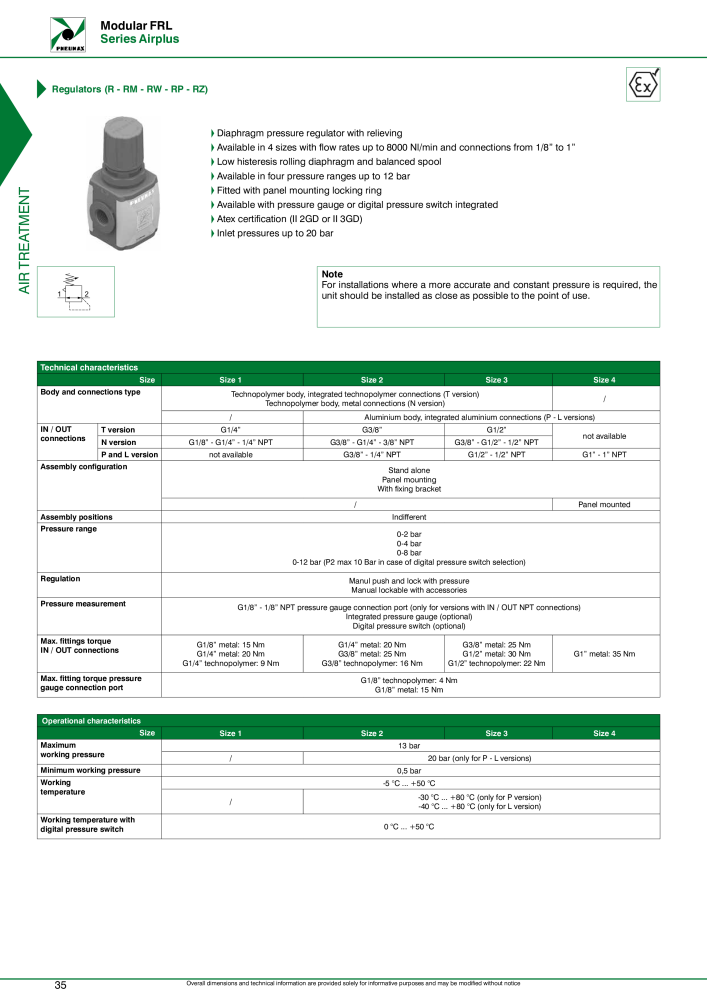 Pneumax - Compressed air treatment n.: 21228 - Pagina 38