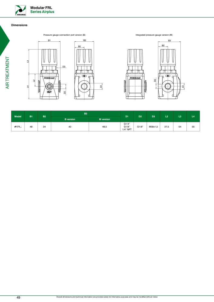 Pneumax - Compressed air treatment n.: 21228 - Pagina 52