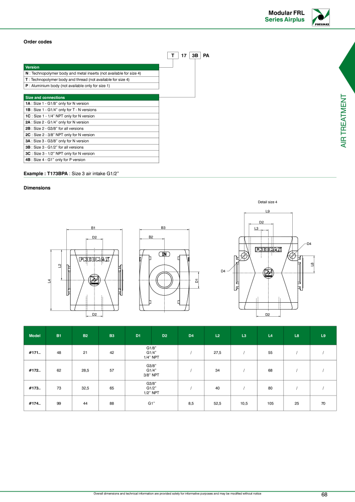 Pneumax - Compressed air treatment NO.: 21228 - Page 71