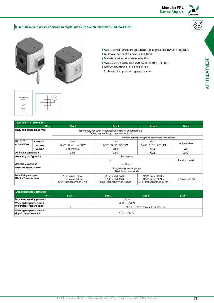 Pneumax - Compressed air treatment NO.: 21228 - Page 75