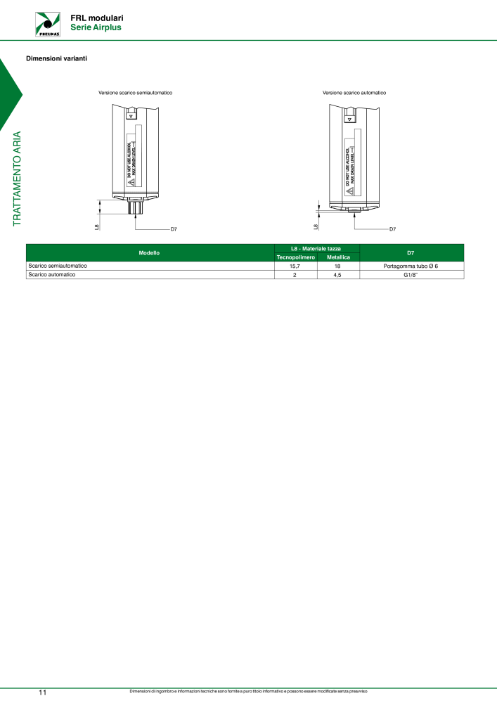 Pneumax - Trattamento dell'aria compressa n.: 21229 - Pagina 14