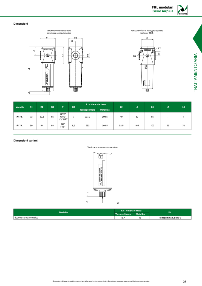 Pneumax - Trattamento dell'aria compressa n.: 21229 - Pagina 29