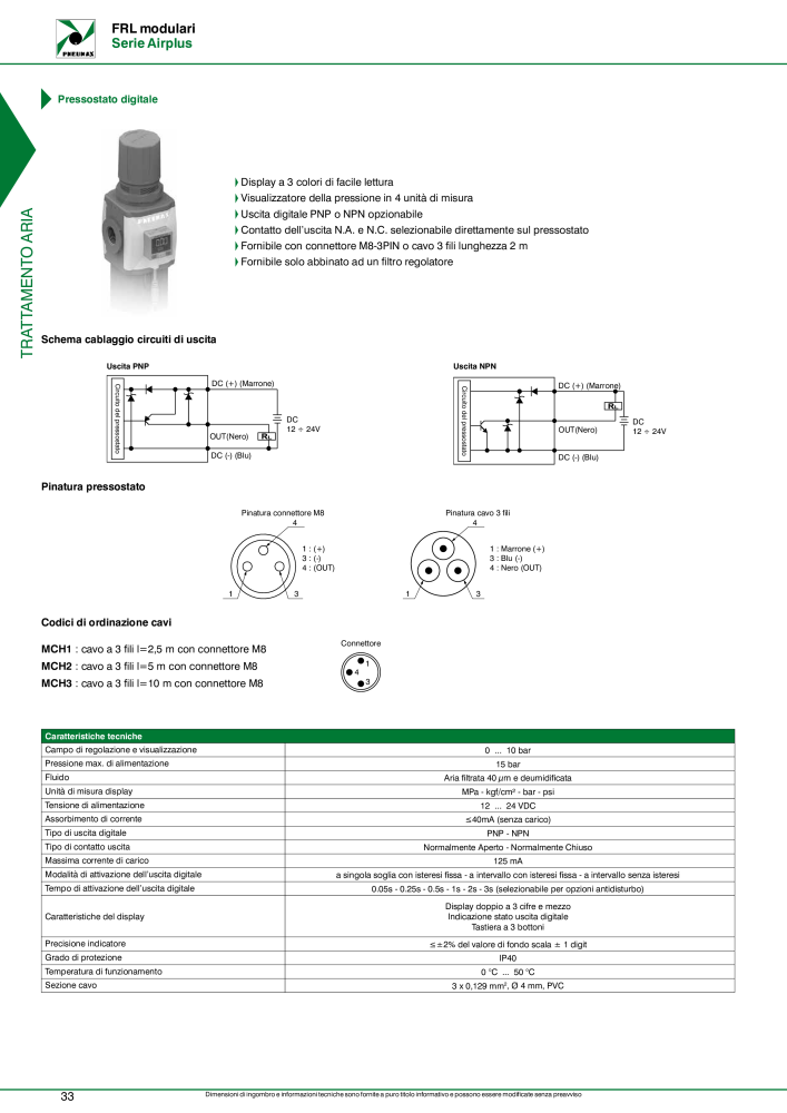 Pneumax - Trattamento dell'aria compressa NR.: 21229 - Seite 36