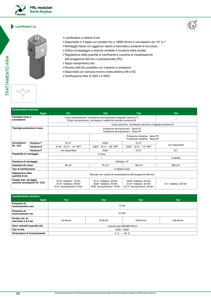 Pneumax - Trattamento dell'aria compressa n.: 21229 - Pagina 58