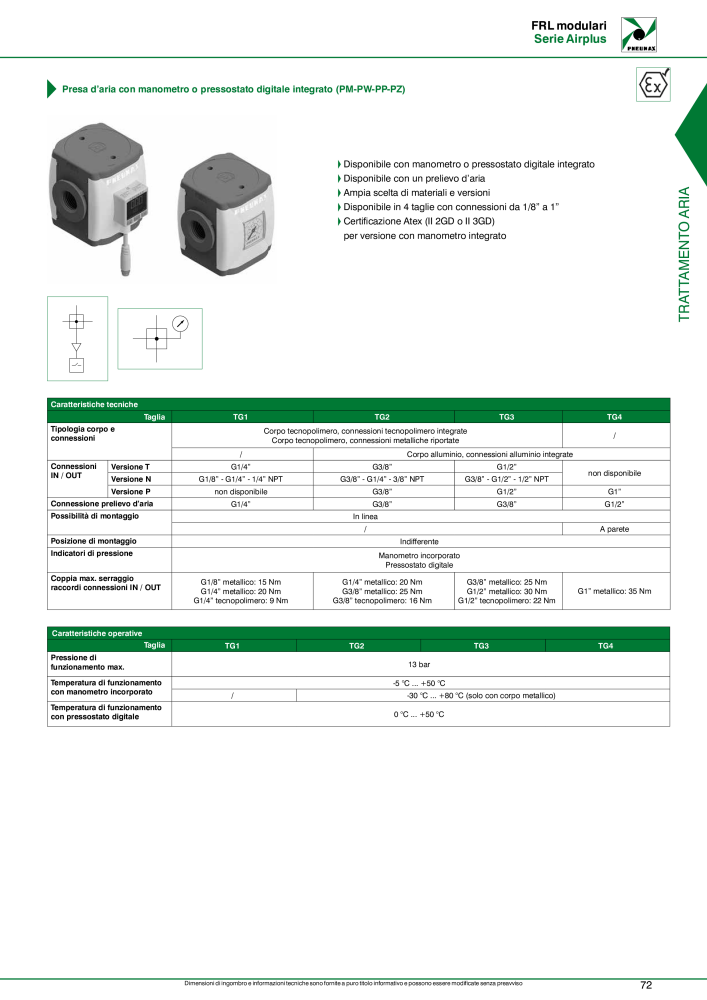 Pneumax - Trattamento dell'aria compressa n.: 21229 - Pagina 75