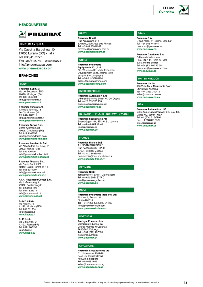 Pneumax - Applications under low temperature conditions NO.: 21232 - Page 33