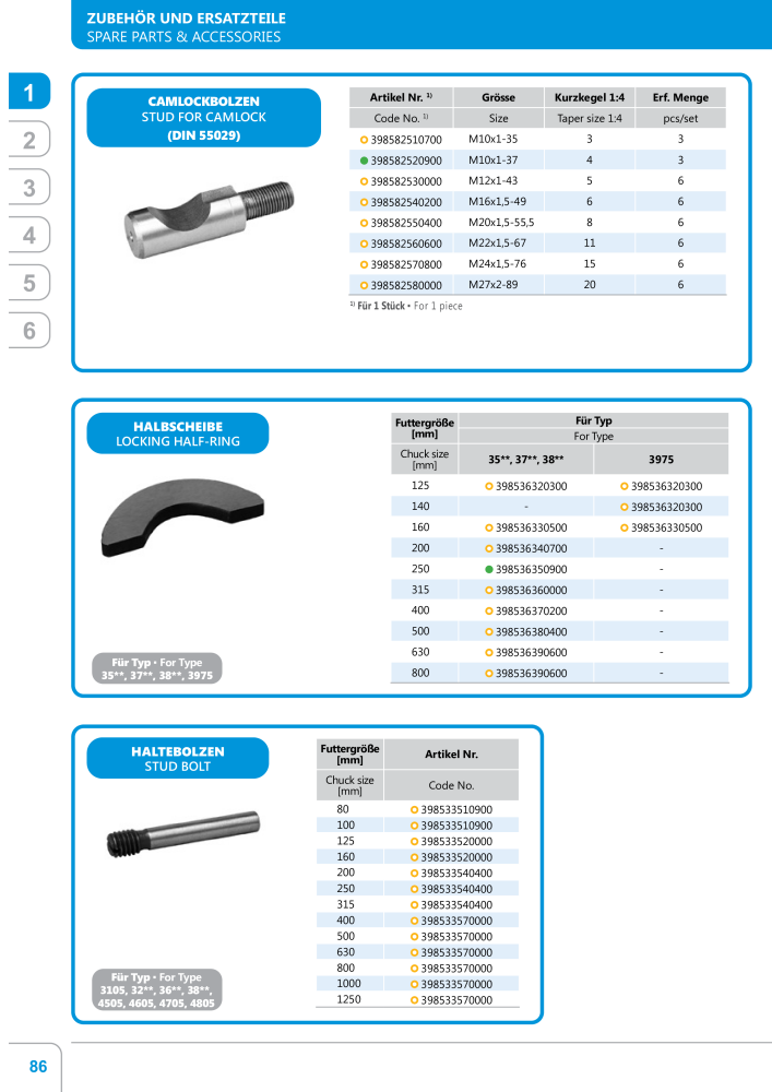 BISON Main Catalog Clamping Technology Nº: 21284 - Página 160