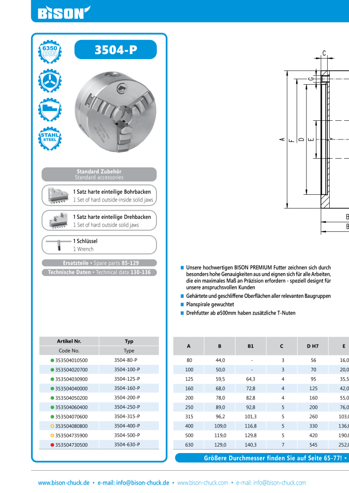 BISON Main Catalog Clamping Technology NO.: 21284 - Page 18