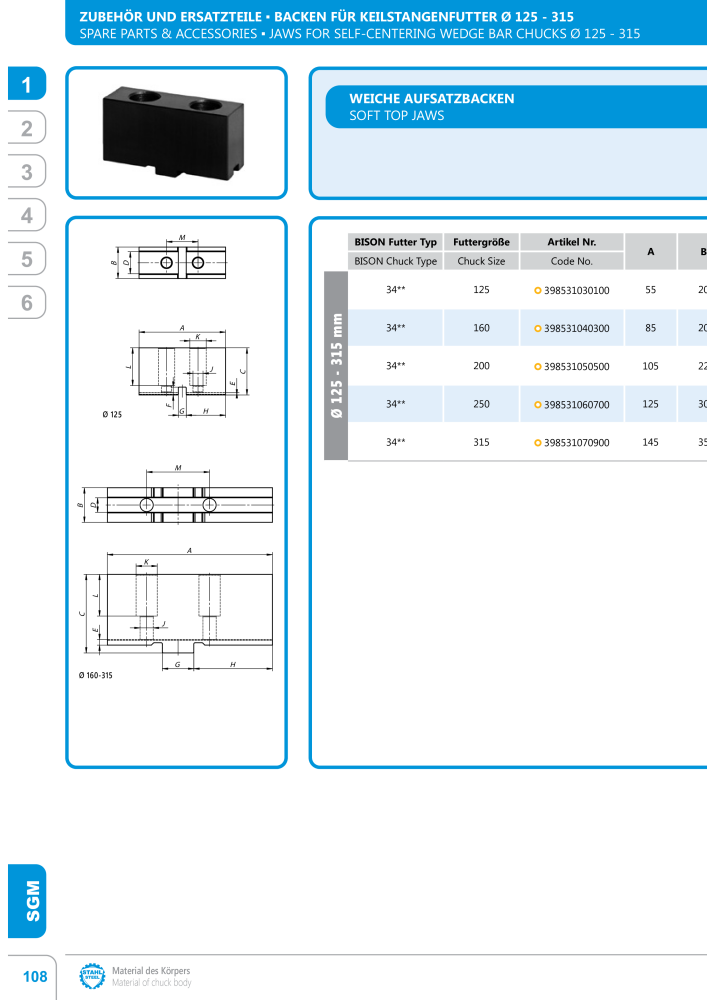 BISON Main Catalog Clamping Technology n.: 21284 - Pagina 204