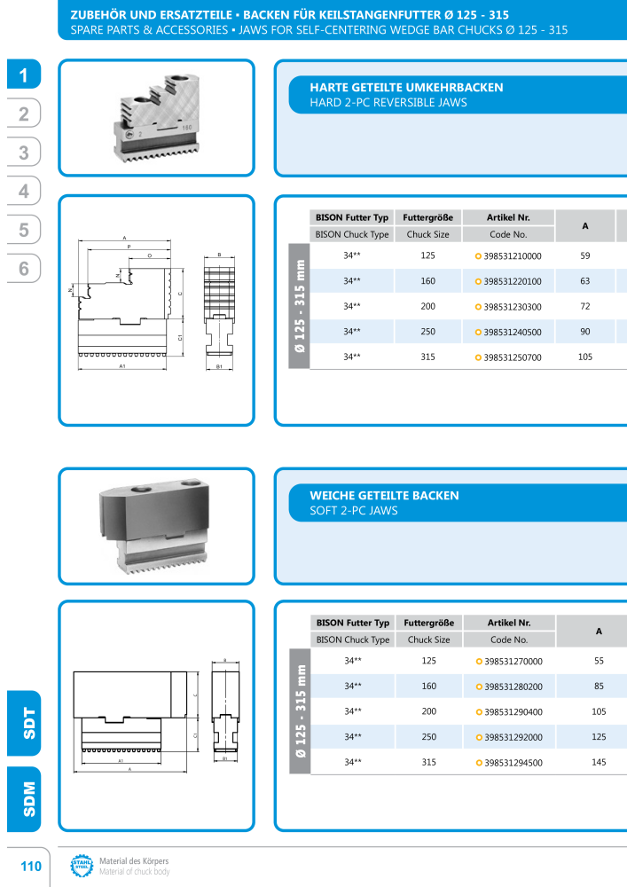 BISON Main Catalog Clamping Technology Nb. : 21284 - Page 208