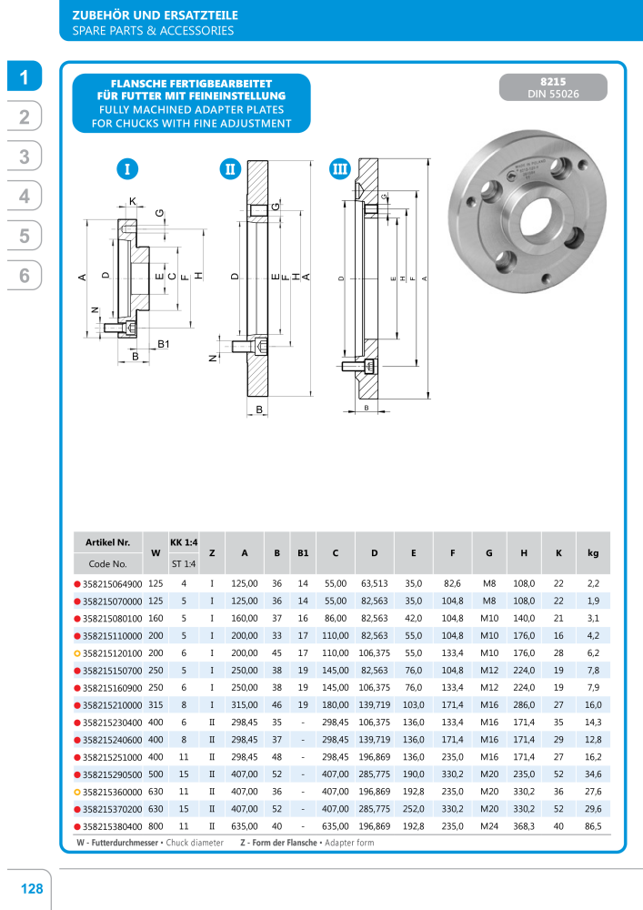 BISON Main Catalog Clamping Technology Nº: 21284 - Página 244