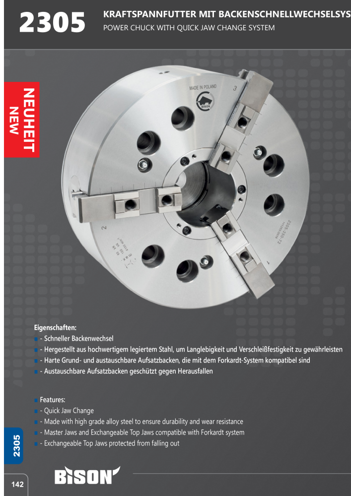 BISON Main Catalog Clamping Technology NR.: 21284 - Seite 272