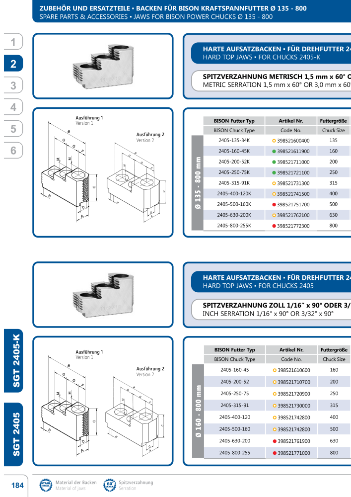 BISON Main Catalog Clamping Technology Nb. : 21284 - Page 356