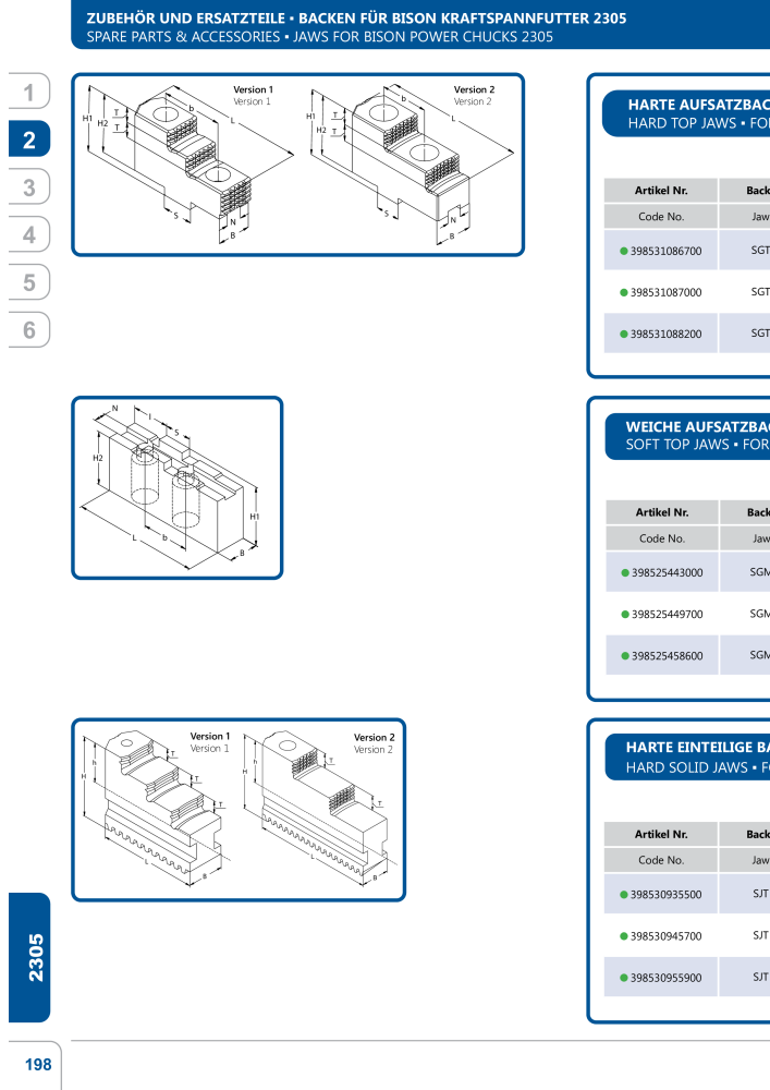 BISON Main Catalog Clamping Technology Nº: 21284 - Página 384