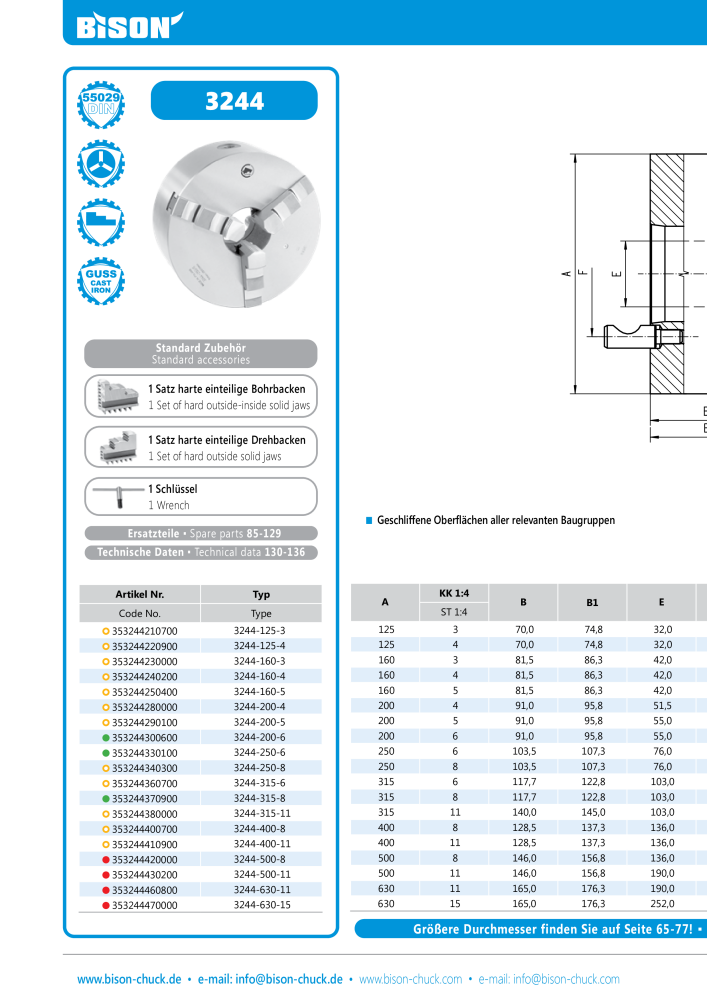 BISON Main Catalog Clamping Technology NR.: 21284 - Side 42