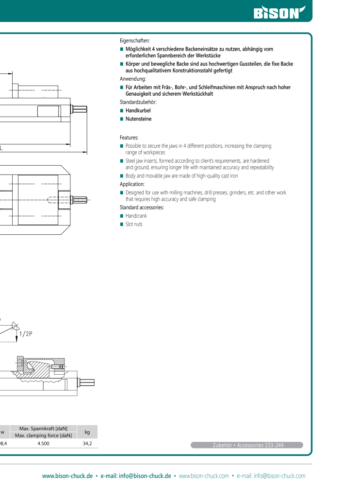 BISON Main Catalog Clamping Technology NR.: 21284 - Seite 433