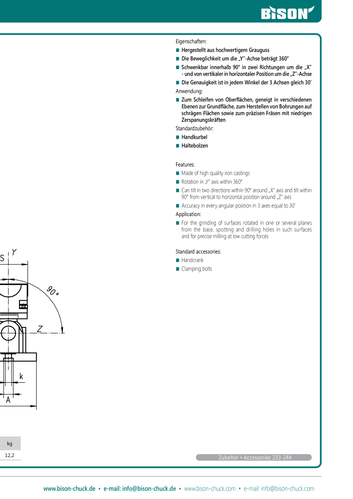 BISON Main Catalog Clamping Technology NR.: 21284 - Side 437