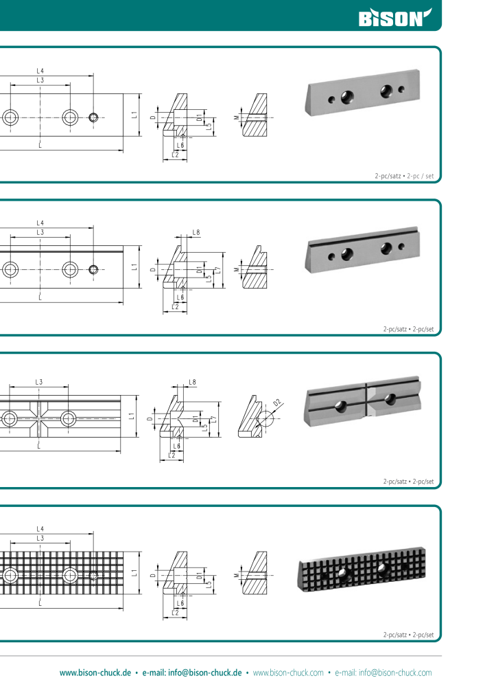 BISON Main Catalog Clamping Technology NO.: 21284 - Page 461