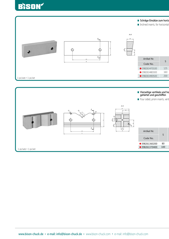 BISON Main Catalog Clamping Technology NR.: 21284 - Seite 466