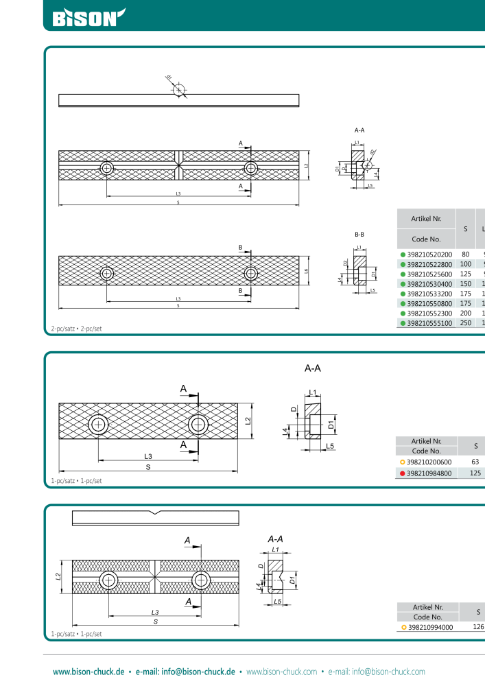 BISON Main Catalog Clamping Technology Nº: 21284 - Página 470