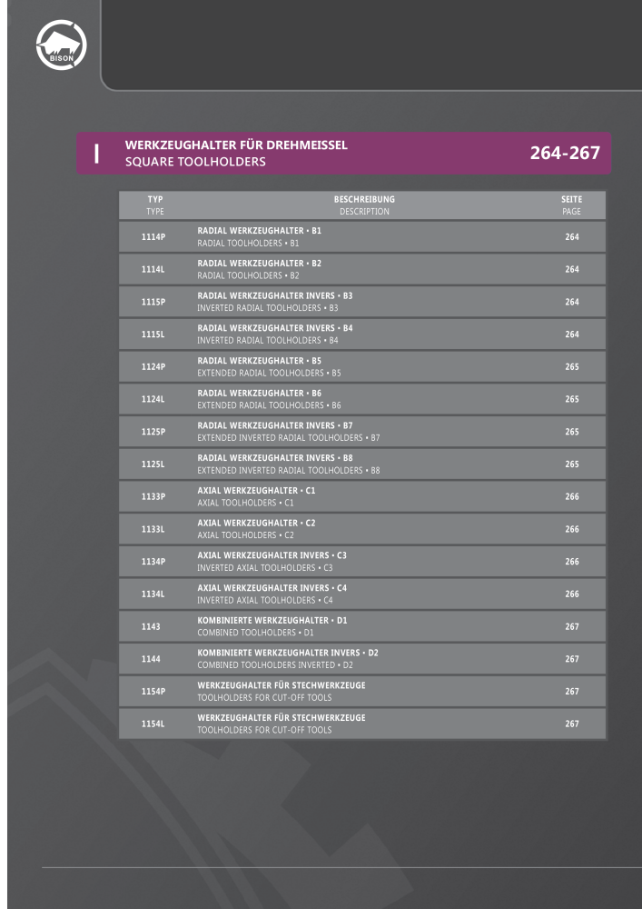 BISON Main Catalog Clamping Technology Nº: 21284 - Página 514