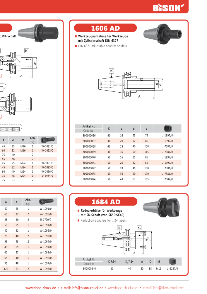 BISON Main Catalog Clamping Technology Nº: 21284 - Página 589