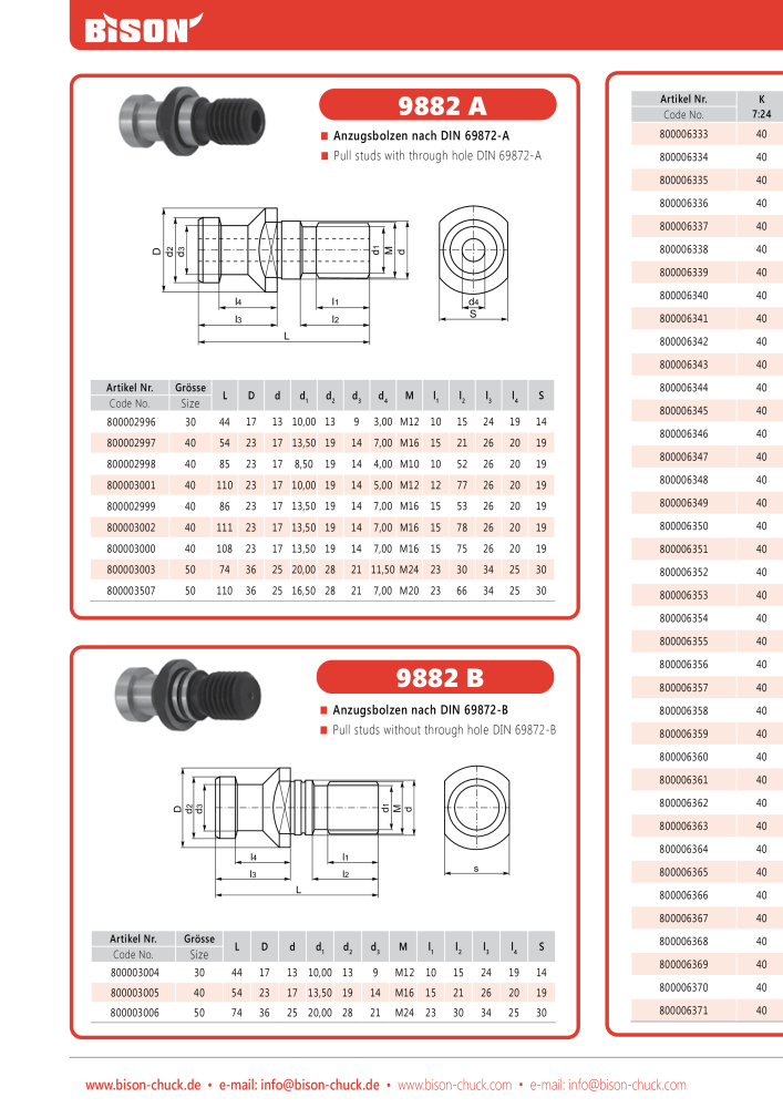 BISON Main Catalog Clamping Technology Nº: 21284 - Página 590